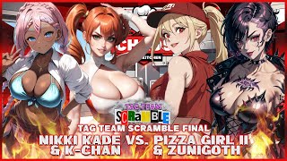 [Chaos] Nikki Kade & K-Chan vs. Pizza Girl II & Zunigoth (Tag Team Scramble Final)