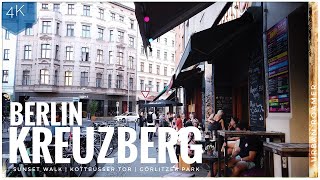 HOT Berlin Kreuzberg Walk in Summer 2023 - Kottbusser Tor &amp; Görlitzer Park Area - Germany | 4K 50FPS