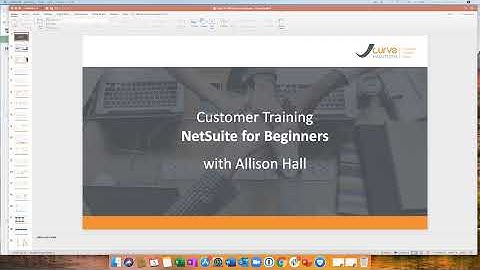 NetSuite for Beginners - Full Session