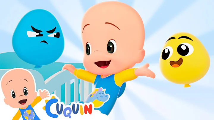Sleepy baby balloons | Learn with Cuquin