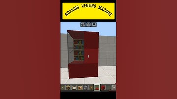 Working vending machine in minecraft || #shorts #minecraft #trending #viral