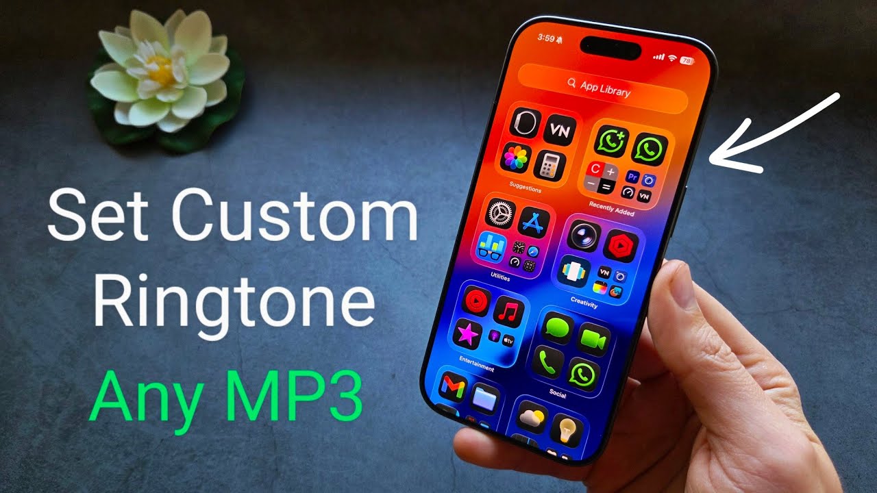 How to Set Custom Ringtone ( Any Song MP3 ) on iPhone 17 PRO / 17