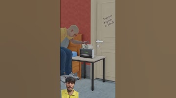 Money Shredding Alarm Clock 😬 ( 3D Animation in Hindi ) #shorts