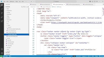 LARAVEL: Laravel Blade Templating