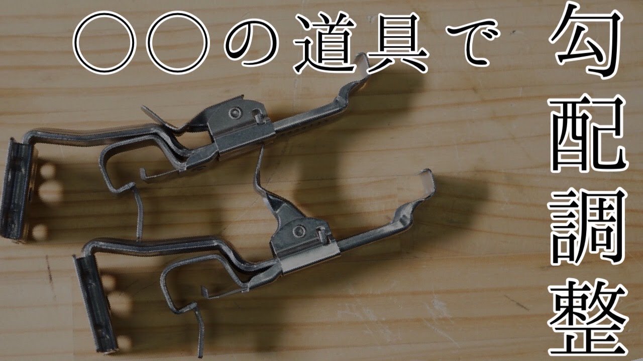Eaves gutter fittings] The slope can be adjusted easily and 