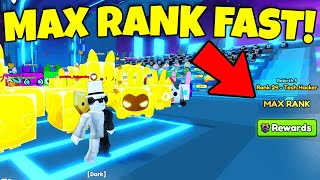 Best Tips To Rank Up FAST In Pet Simulator 99!