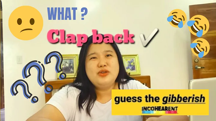 Gibberish Challenge (Ang hirap!! Nakakagigil!!)