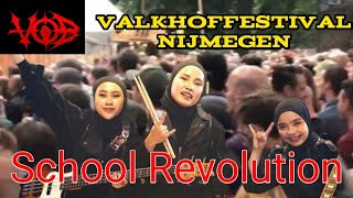 School Revolution Voice of Baceprot Valkhof festival Nijmegen #music #vob #indonesia