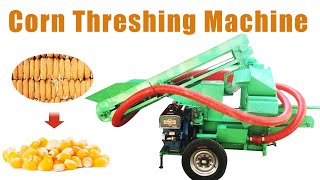 High-Performance Corn Threshing Machine – Maximize Your Harvest! #corn #maize #threshing #farming