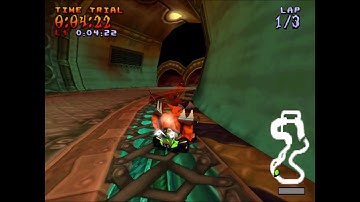 Crash Team Racing - Sewer Speedway (Time trial) 1:46.53 [NTSC-U]