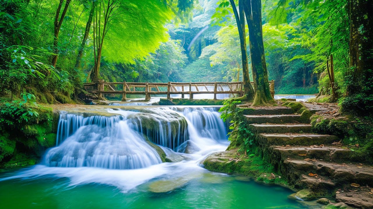 Relaxing Music For Stress Relief, Forest Birdsong Nature Sounds - Deep ...