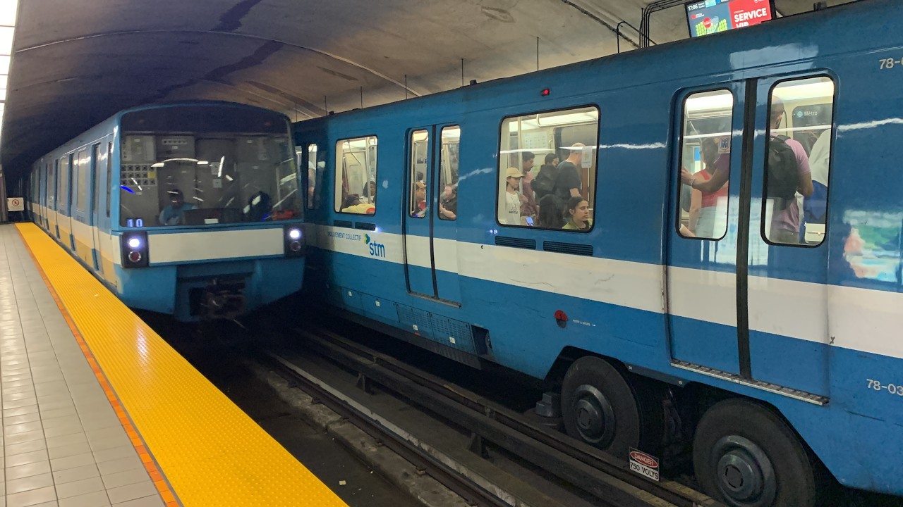 Montreal Metro Trains Summer 2024