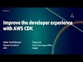 AWS Summit DC 2021: Improve the developer experience with AWS CDK