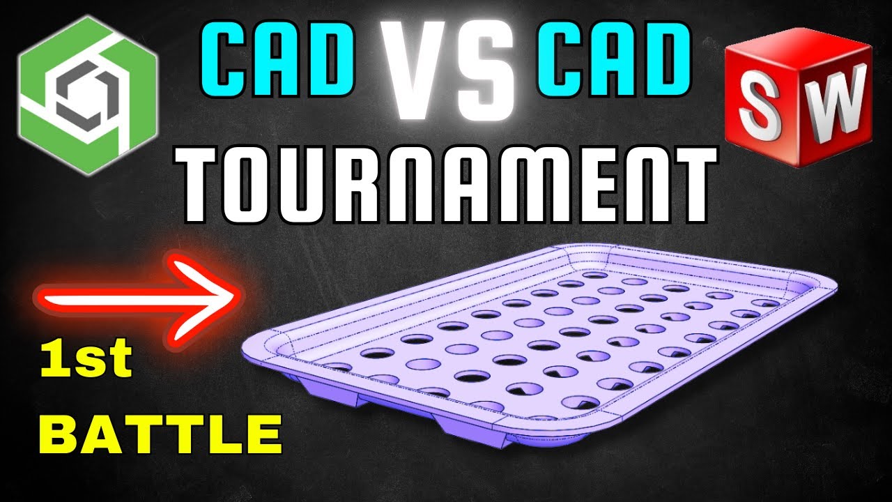 Which is FASTER?  SOLIDWORKS vs ONSHAPE - ChrisBCo vs Airwick -Match 1