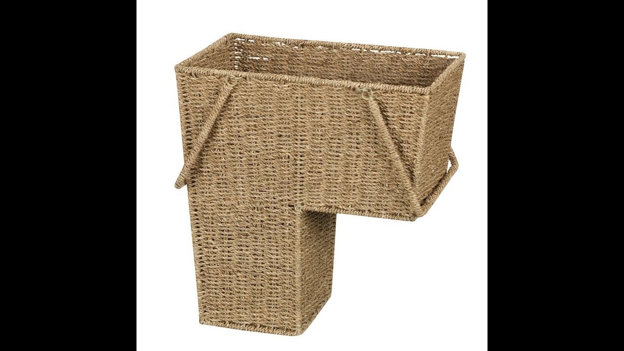 Stair Basket Reviews of 2018 Best Stair Basket YouTube