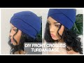 DIY CROSSED FRONT TURBAN BASE