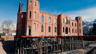 Construction Time-Lapse Video of Provo City Center Temple