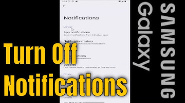 How To Turn Off Notifications On Samsung Galaxy Phones [2025]