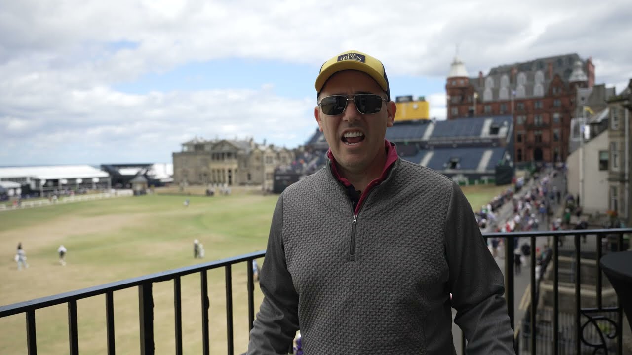 The best place to watch the British Open at St Andrews YouTube