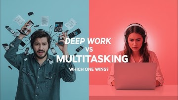 Deep Work vs Multitasking – How to Be Productive, Focused & Achieve Your Goals Faster