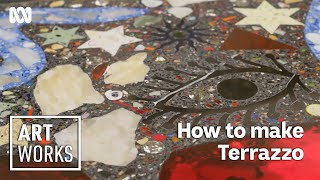 Turning Marble Scraps Into Art - David Humphries on Terrazzo | Art Works