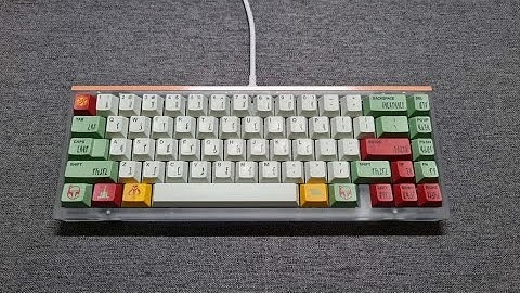 Mode Sixtyfive 2024 with Cherry MX Black HG Typing Test