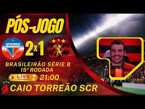 Video (AO VIVO) PÓS-JOGO: FORTALEZA 2X1 SPORT - LEÃO DA ILHA SE COMPLICA NA SÉRIE B! | CAIO TORREÃO SCR