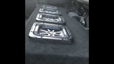 2019 Chevy Silverado. 4) KICKER Audio L7 8” Subwoofers.