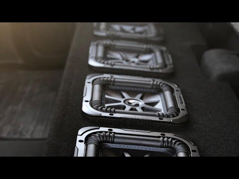 2019 Chevy Silverado. 4) KICKER Audio 