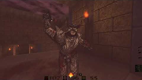 Quake - The Offering - [Unused Jam] - Map 11 - Slippery When Dead - [4K] - [100%]