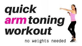 ARM WORKOUT FOR WOMEN - TONE YOUR ARMS WITH THIS HOME WORKOUT ARM EXERCISES