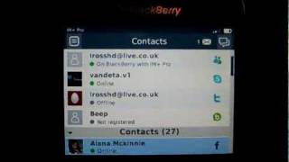 Skype On Blackberry Curve 8520  Im Pro Review