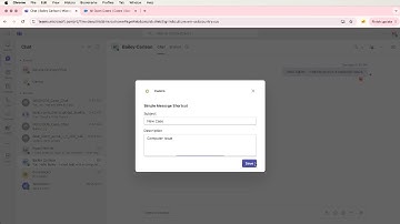 Salesforce and Microsoft Teams - Create Case from Messages