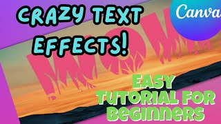 Blending Objects with Text, Create a Cutout Canva Tutorial Step by Step