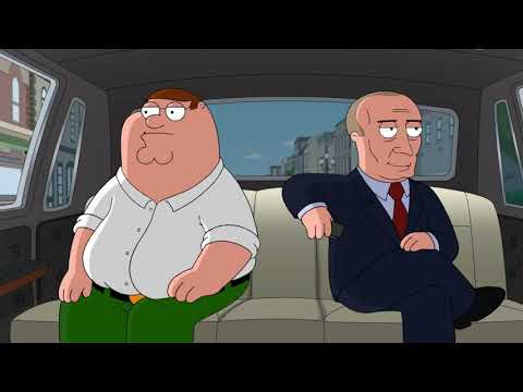 Family Guy Peter visits rides with Putin Family Guy Peter visits rides with Putin