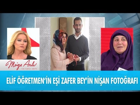 Elif Öğretmen'in eşi Zafer Bey'in nişan fotoğrafı - Müge Anlı İle Tatlı Sert 20 Kasım 2018