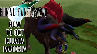 Final Fantasy Vii 1997 Ps5 How To Get Kujata Materia