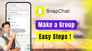 How to Make a Group on Snapchat ! screenshot 4