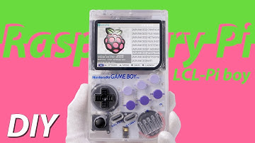 【Raspberry Pi】LCL-Pi boy unbox & review | ラズベリーパイを搭載したDIYエミュレーター Raspberry Pi gameboy【開封＆プレイレビュー】