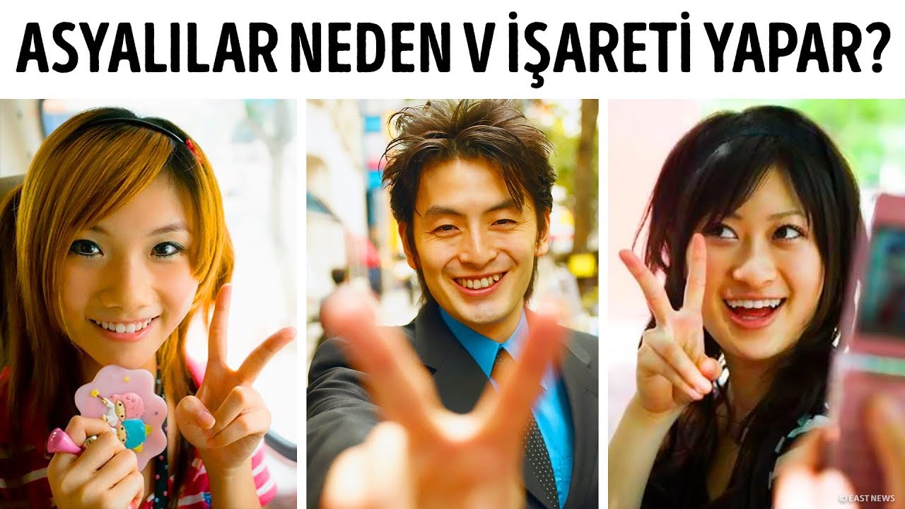 Asyalılar Fotoğraflarda Neden V İşareti Yapar?