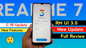 Realme 7/Narzo 20Pro C.19 August 2022 Stable Update | Realme UI 3.0 Android 12 New Official Update