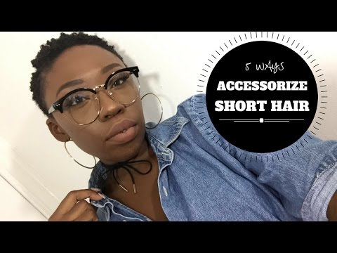 How To Style Short Natural Hair Blonde Twa Youtube