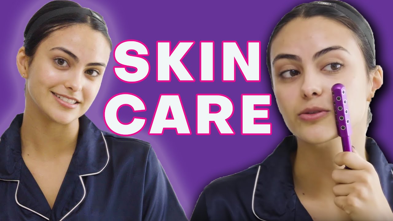 Camila Mendes Reveals A Face Mask Every Girl NEEDS! | Hollywire