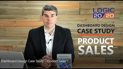 Dashboard Design Case Study - Understanding Product Sales