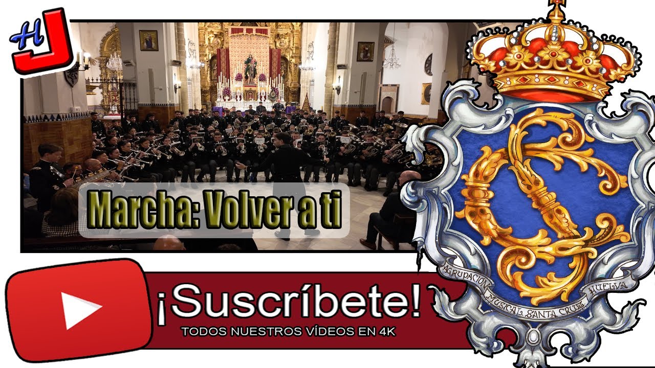 🎼 ESTRENO 🎺 Marcha: VOLVER A TI 🥁 AM Santa Cruz Huelva ⚜️ 4K 📹