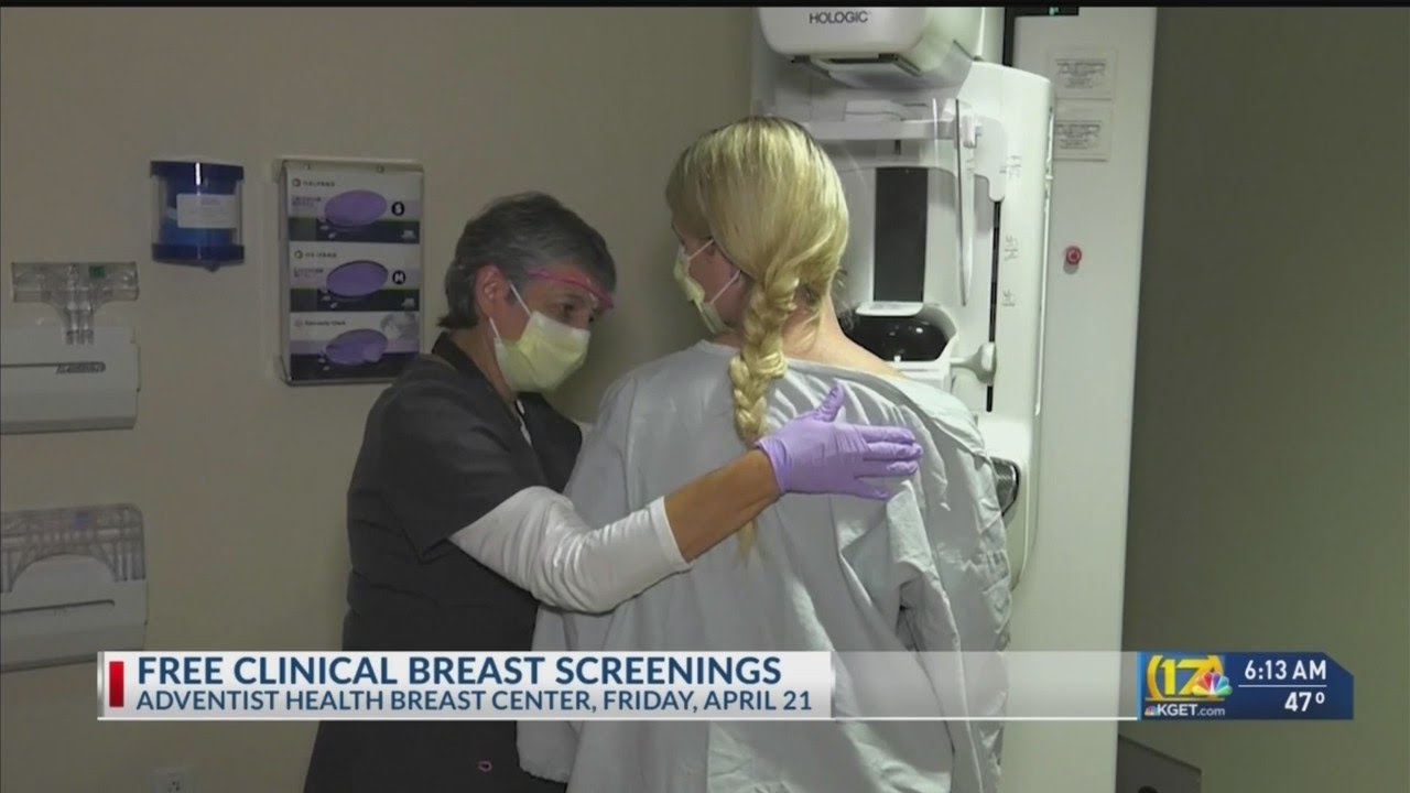 Adventist Health Breast Center to hold free clinical breast screening
