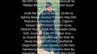 Ciğerim Yanıyor Usta :(