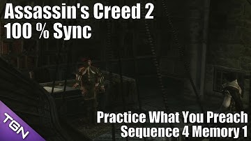 Practice What You Preach  : Sequence 4 Memory 1 - Assassins Creed 2 HD