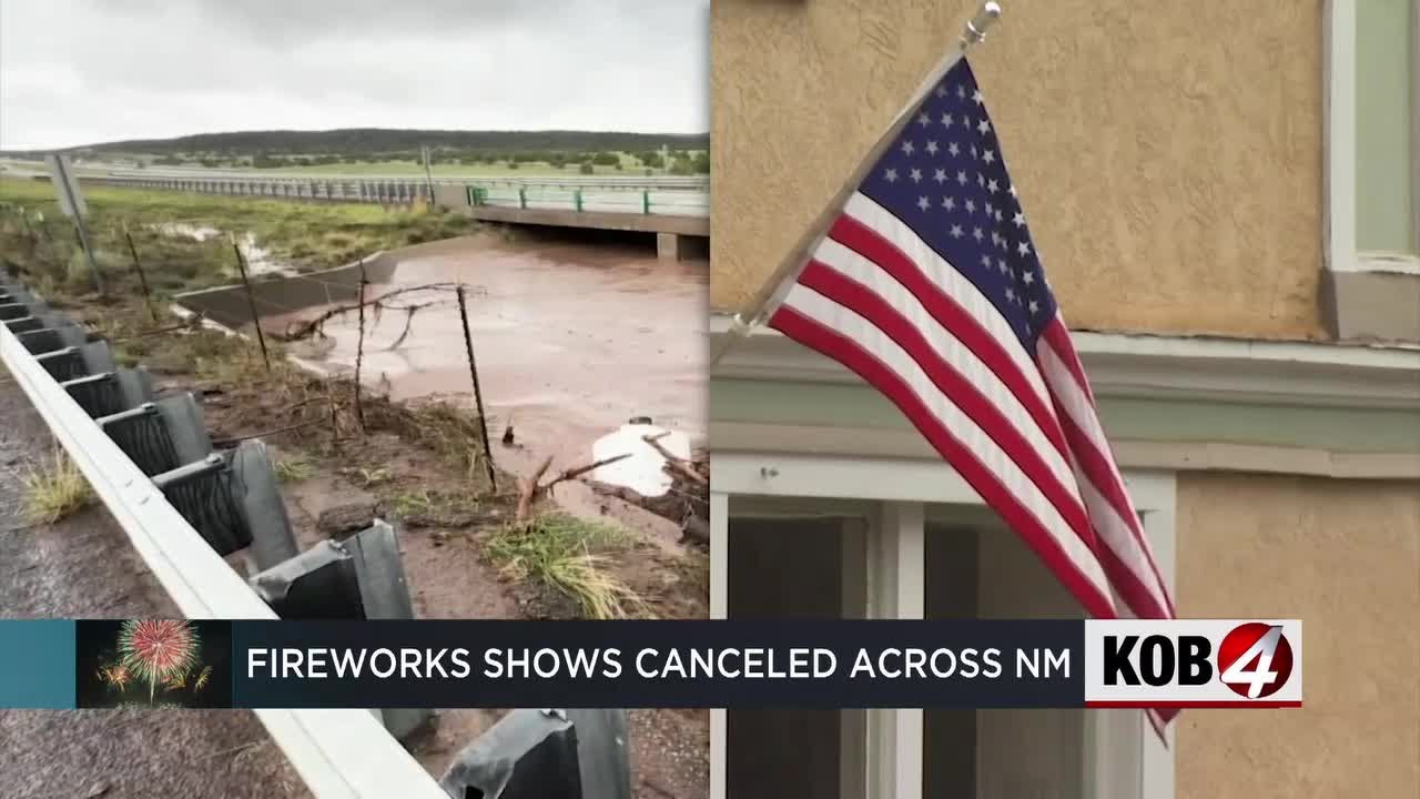 Fourth of July firework shows canceled in Ruidoso, Las Vegas - YouTube