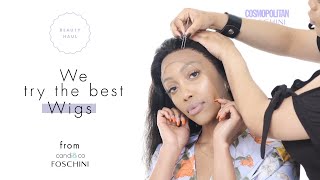 Senior beauty editor Zipho Ntloko shops the best wigs at Foschini | Beauty Haul | Cosmopolitan SA